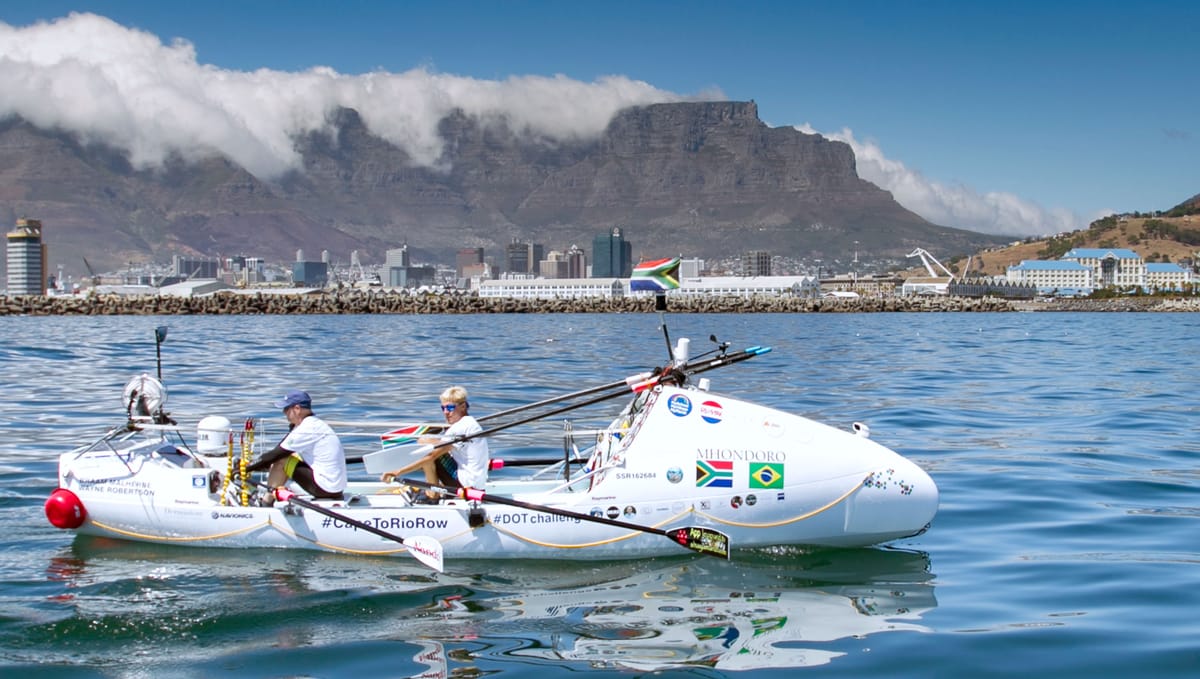 South African Duo Nears Completion of Trans-Atlantic Rowing Expedition