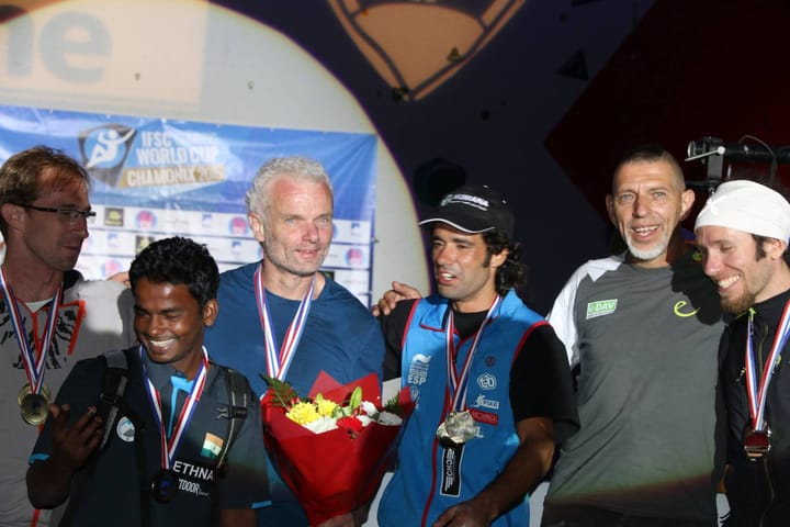 Mani wins silver at IFSC Lead Paraclimbing Cup