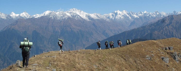 Woodstock School students trek to Baraadsar Lake