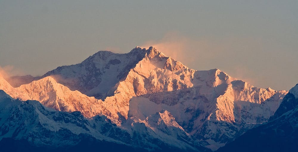 Indian mountaineer missing on Kanchenjunga