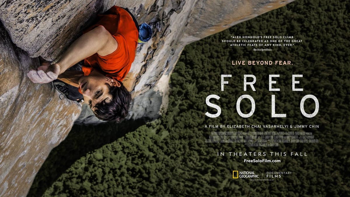 Jimmy Chin Drops Trailer For His Latest Film, “Free Solo”