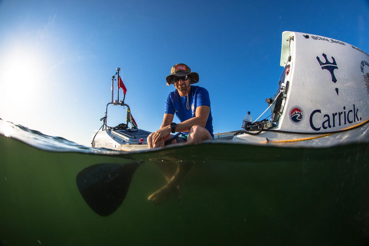 Chris Bertish Makes History with SUP Crossing of Atlantic