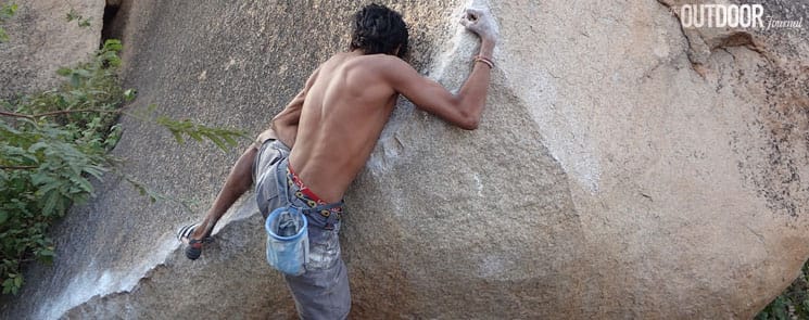 Ajij Shaikh: first Indian to boulder V11, does it with borrowed shoes