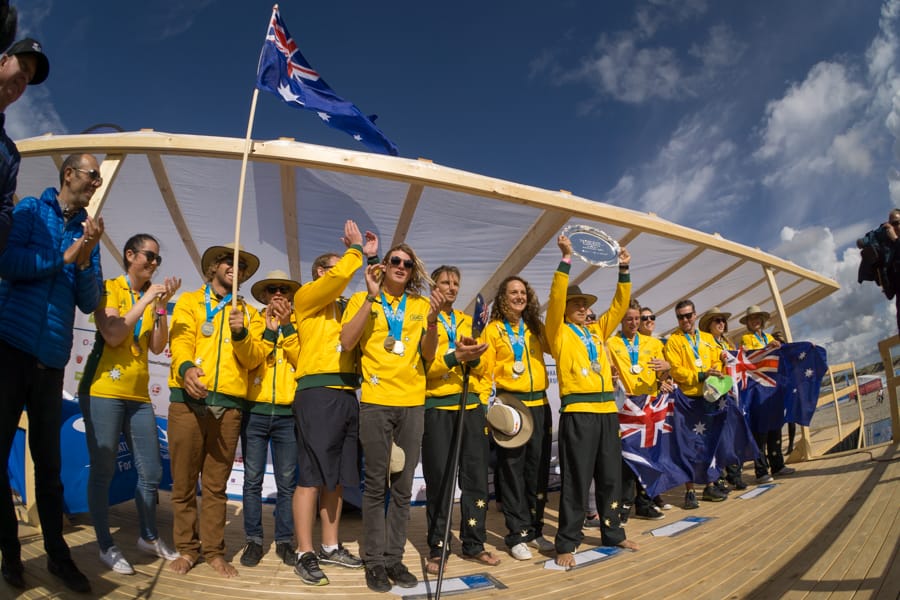 Australia Wins Fifth ISA World SUP and Paddleboard Championship Team Gold
