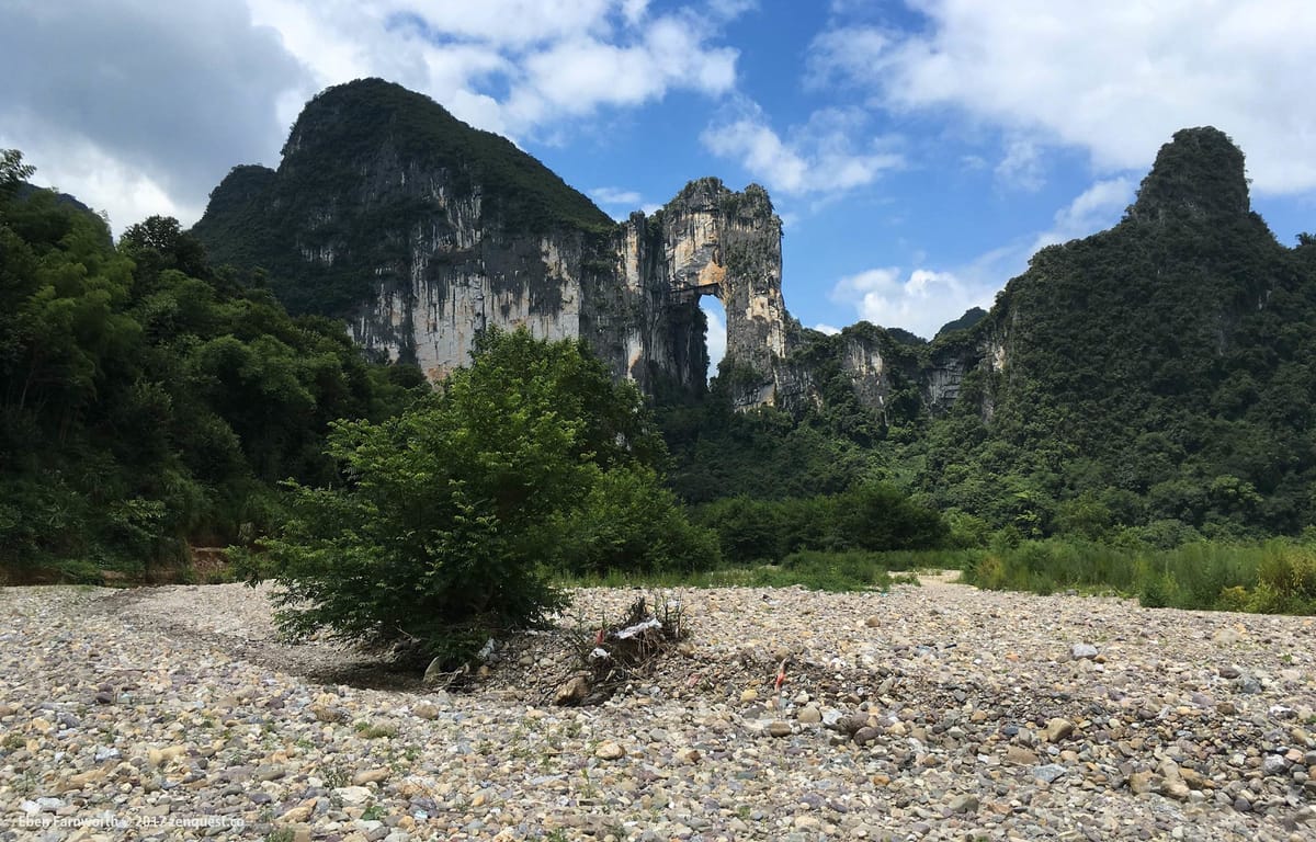 First Ascent of Huge Arch in China