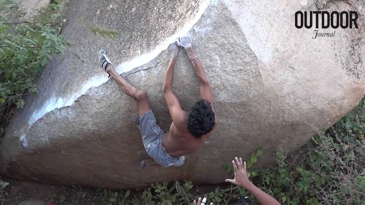 Ajij Shaikh: First Indian to send an 8a boulder