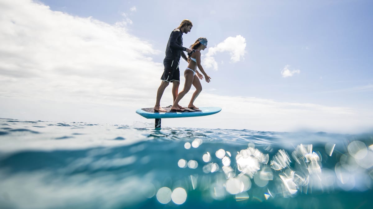 The Lift e-Foil: More Spaceship Than Surfboard