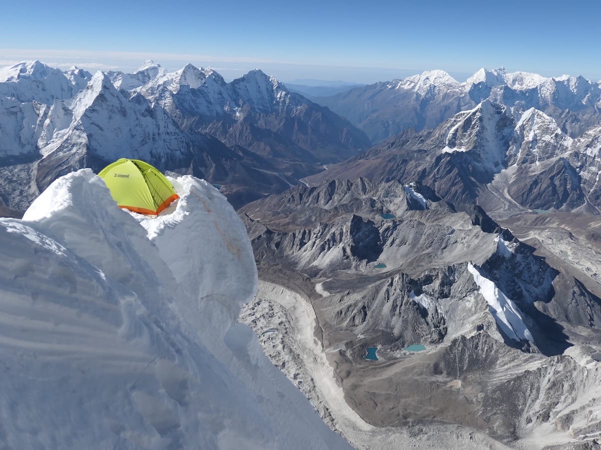 Hon Hon Hon! French Gang Twirl Their Moustaches While Climbing Nuptse South Face