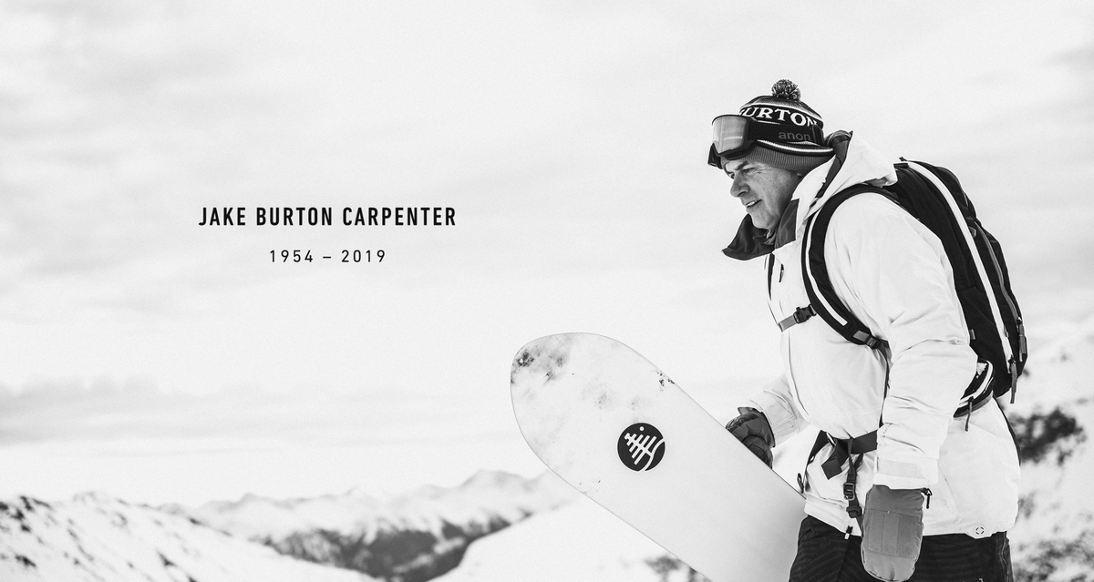 Reaction: Burton Snowboards Founder, Jake Burton Carpenter, dies at age 65