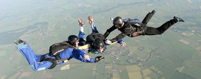 Indian woman killed in skydiving accident