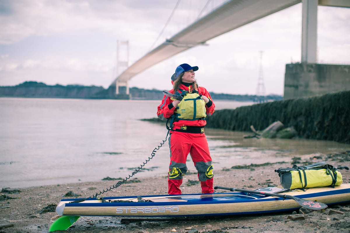 Sian Sykes: 1000km Circumnavigation of Wales by Paddleboard