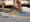 woman performs up-dog yoga pose on a blue yoga mat 