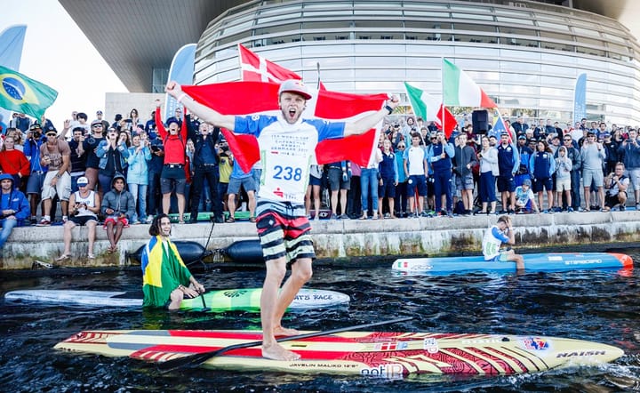 Home-Nation Hero Casper Steinfath Wins SUP Sprint Gold for Denmark