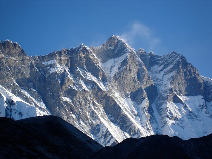 A Historic Ascent and First Ski Descent of Lhotse Couloir