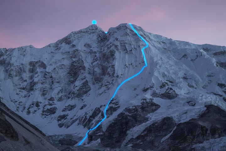 First (Solo!) Ascent of Nangpai Gosum II by Jost Kobusch