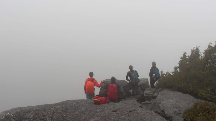 A Hike Without a View