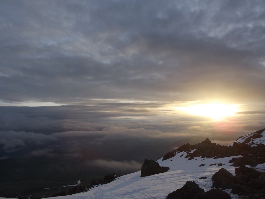 1 sunrise from high camp