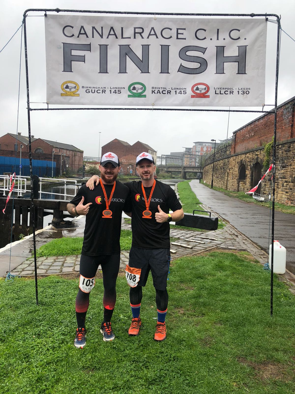 2018: Mile 130 of Liverpool to Leeds finishing joint 11th whilst raising awareness for CF Warriors.