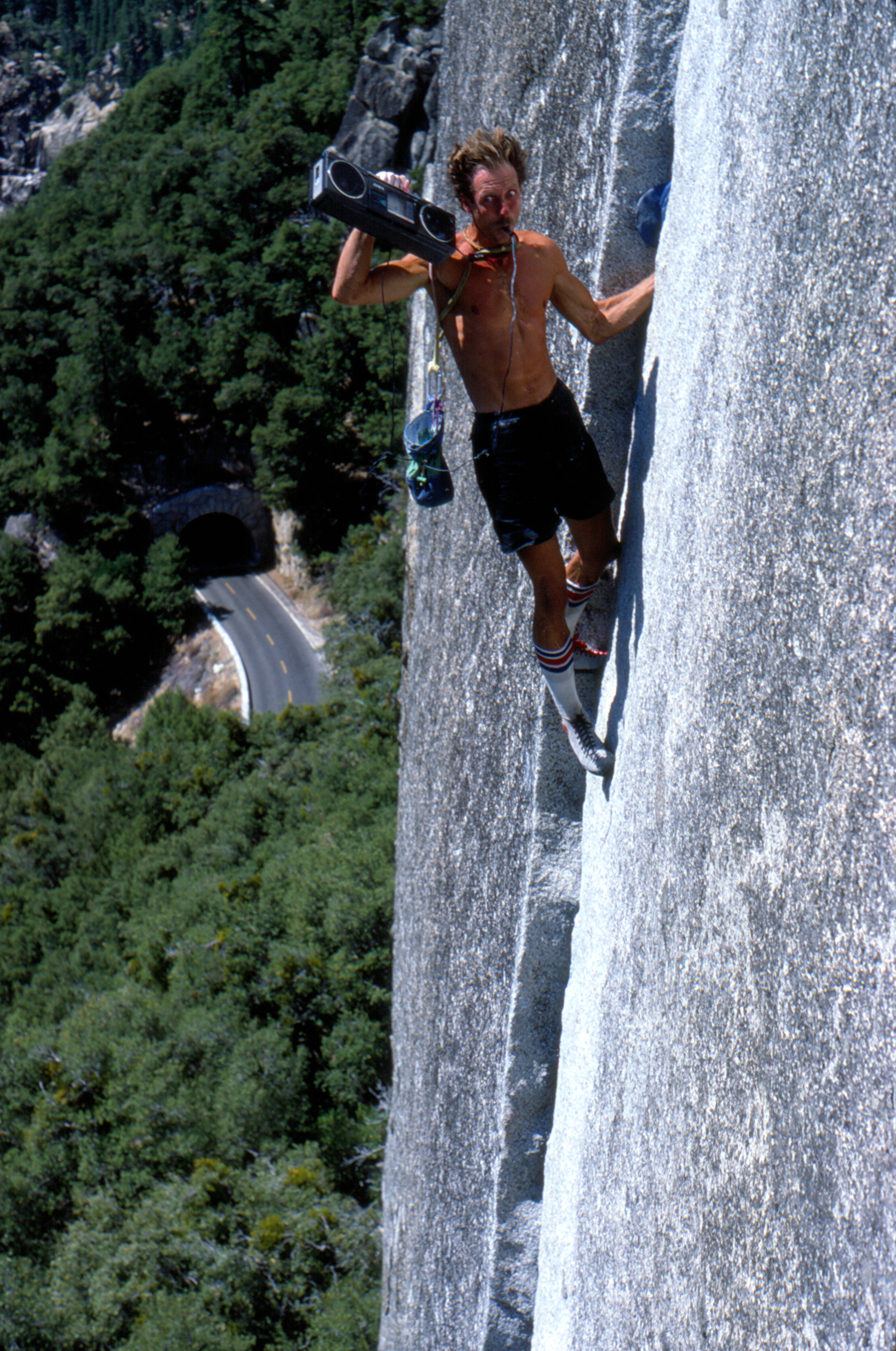 Werner Braun on Reeds Pinnacle Direct, late-1970s