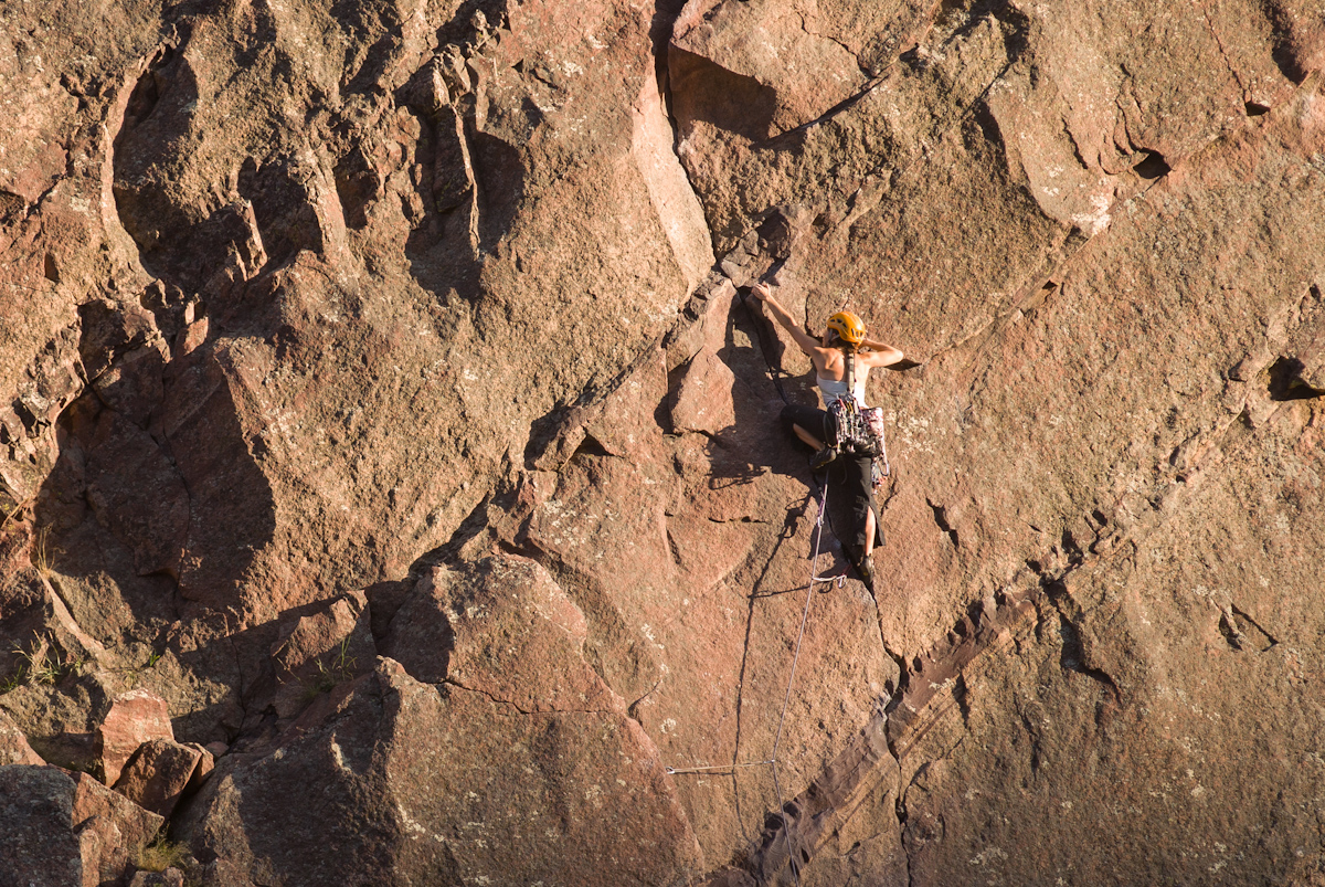 climbing Boulder
