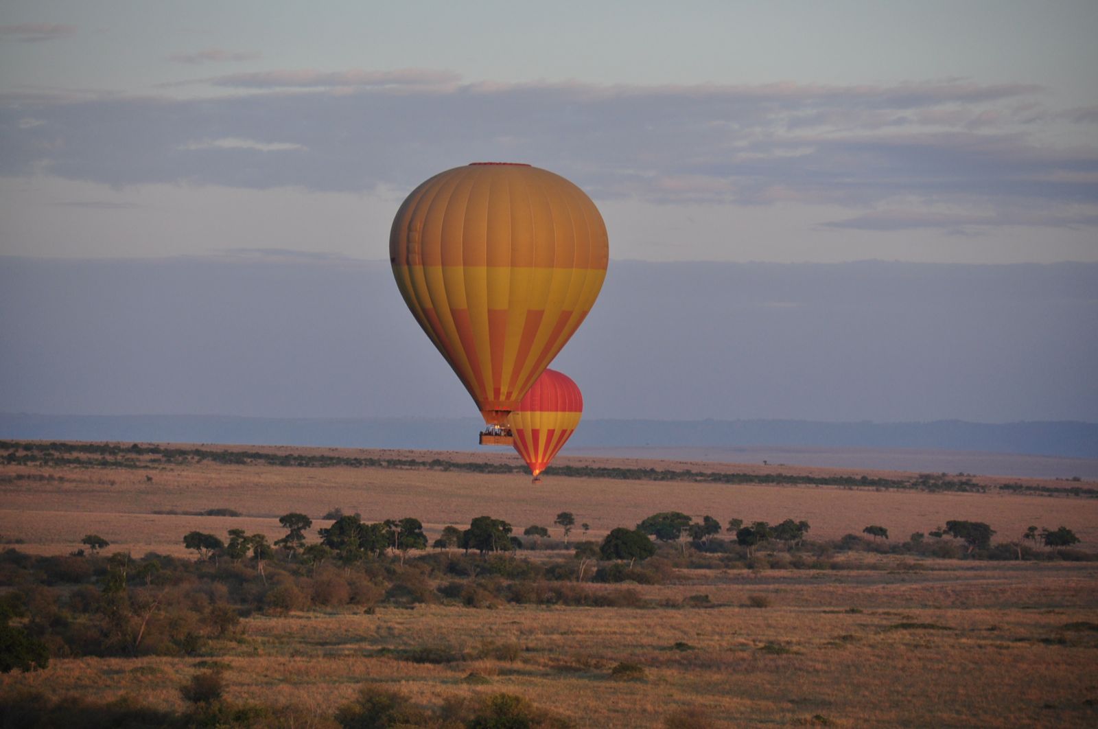 maasai mara hot air ballooning