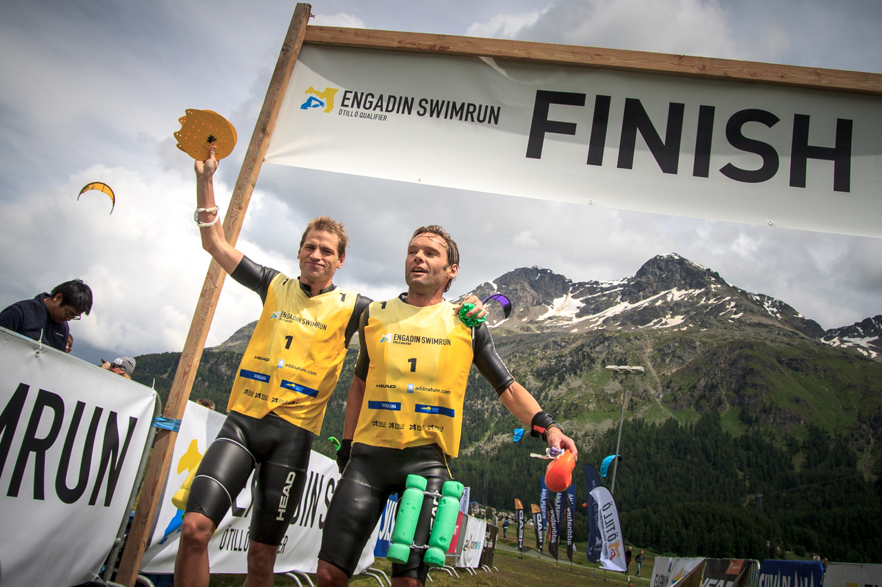 Engadin Swimrun Schweitz 2014, photocredit Nadja Odenhage