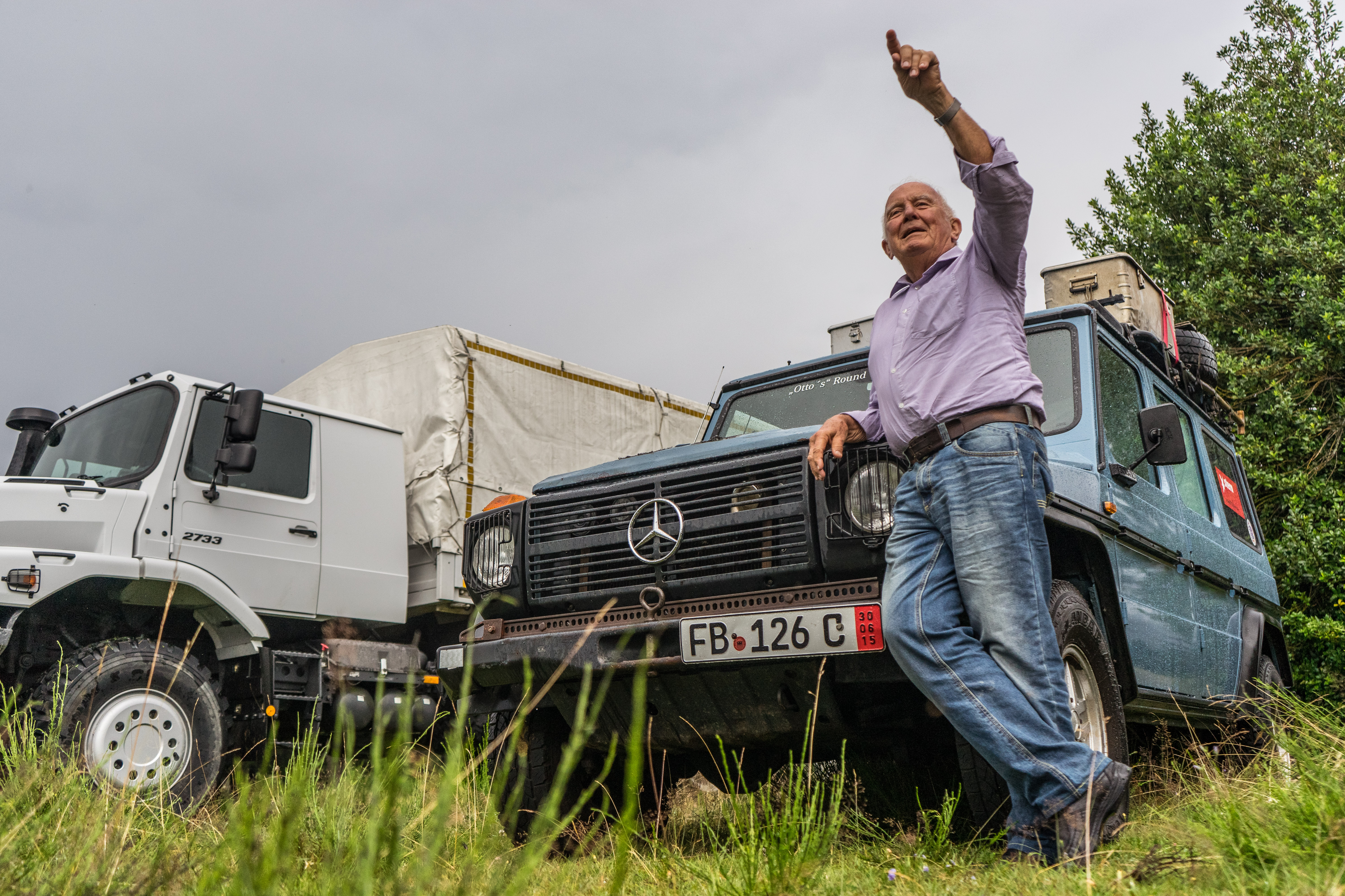German traveler Gunther Holtorf has driven just about 900,000 km in 26 years in the same trusty 1988 Mercedes-Benz 300GD G-wagen, which he named “Otto” because that’s what he’d call all his friends’ children. With his wife Christine (until her passing) Gunther's crossed the Amazon jungle through Guyana; been the only westerner to drive across North Korea (under strict escort); across Russia twice; and discovered that India was “the world’s biggest open-air museum”. A third of the odometer was done on unsurfaced roads or tracks, and the entire around-the-world trip was self-funded, apart from service and technical support from Mercedes and the occasional diplomatic interventions! Photo: Apoorva Prasad/ The Outdoor Journal