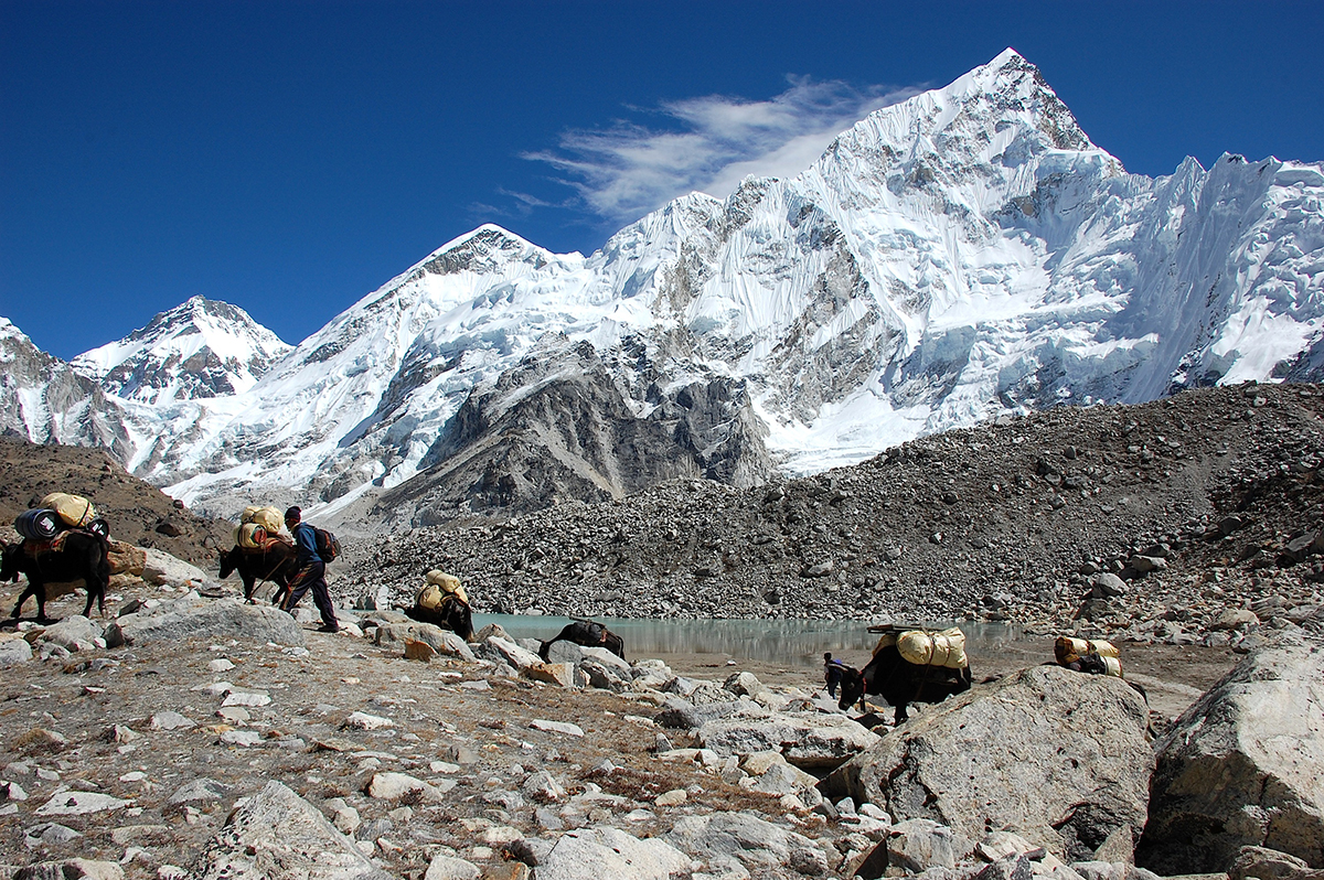Near Gorak Shep in the Everest region (1)
