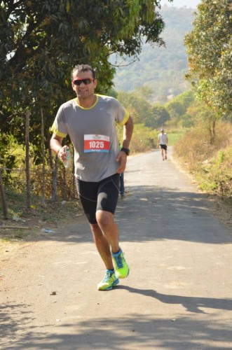 Nikhil at a triathlon in Pune