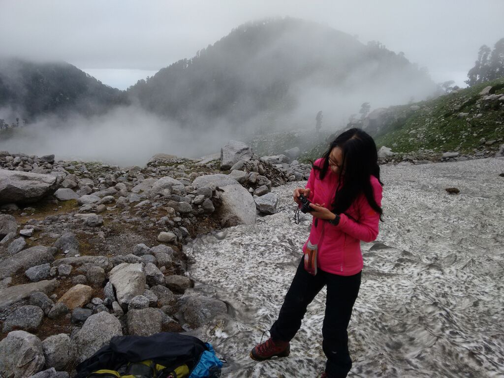 At Laka glacier in the Himalayas. © Akash Vora