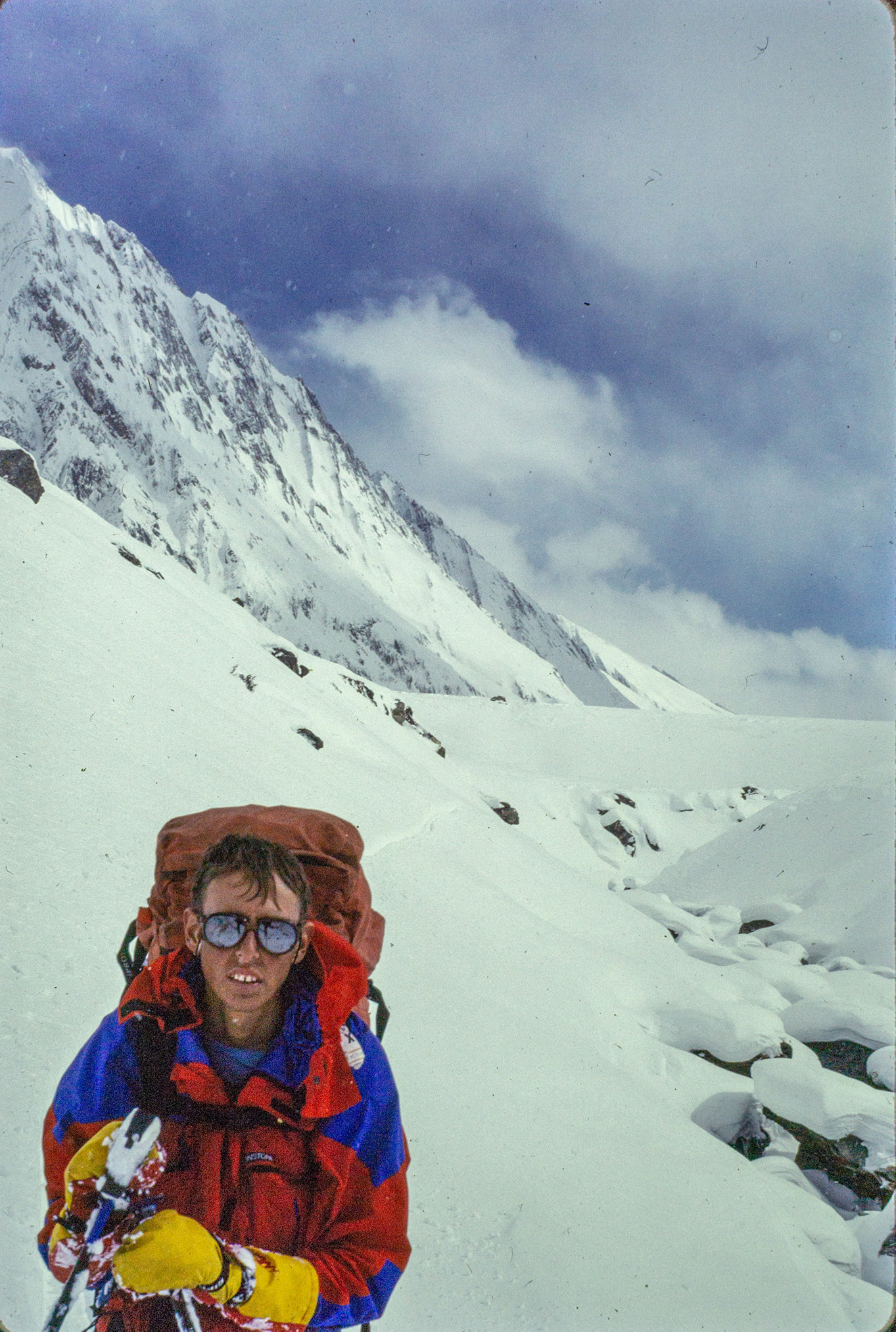 Roland Tyson in Kishtwar on Trans Himalayan ski Traverse