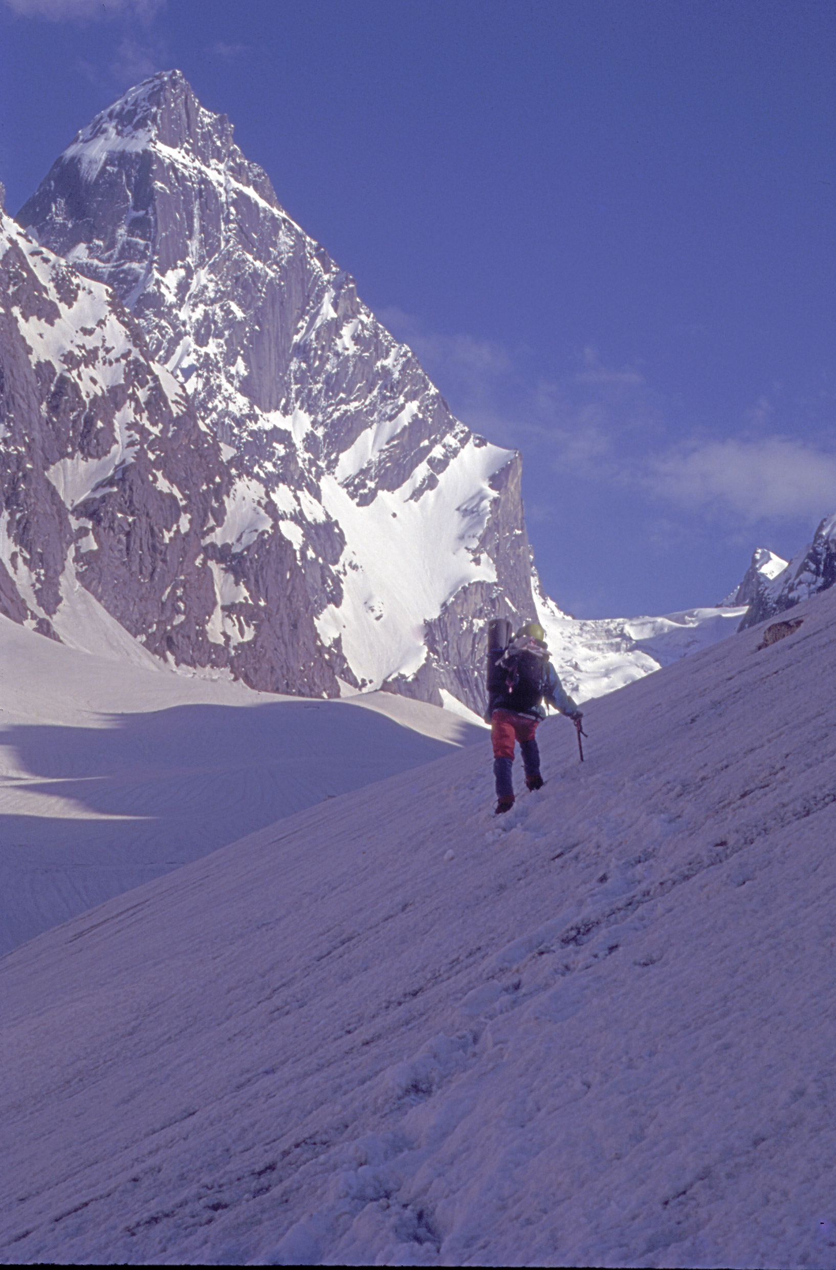 Alka climbing Mt.Ali Ratni Tibba in Kullu