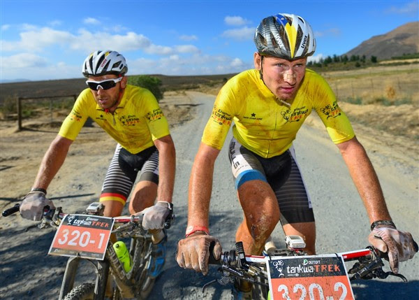 Last year’s winners, Karl Platt (left) and Urs Huber, are motivated to retain their title at the 2017 edition. Photo credit: www.zcmc.co.za